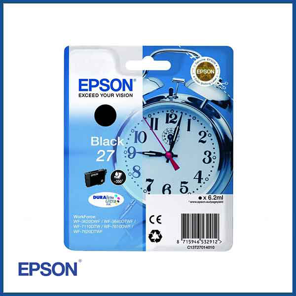  Epson T02701 Black Ink Cartridge