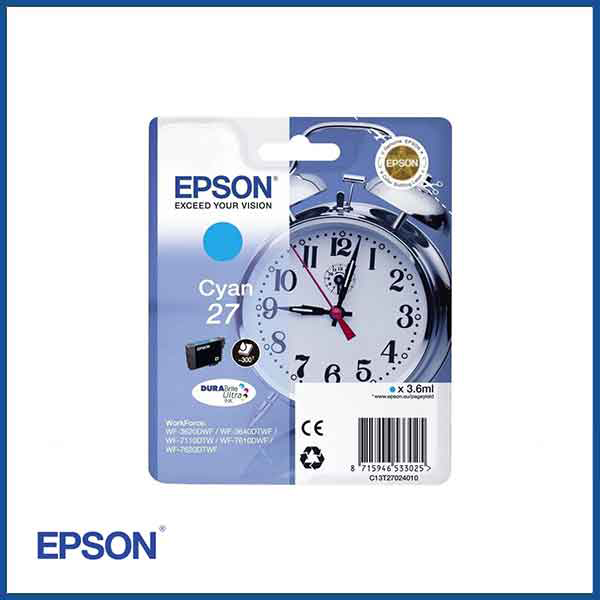 Epson T02702 Cyan Ink Cartridge