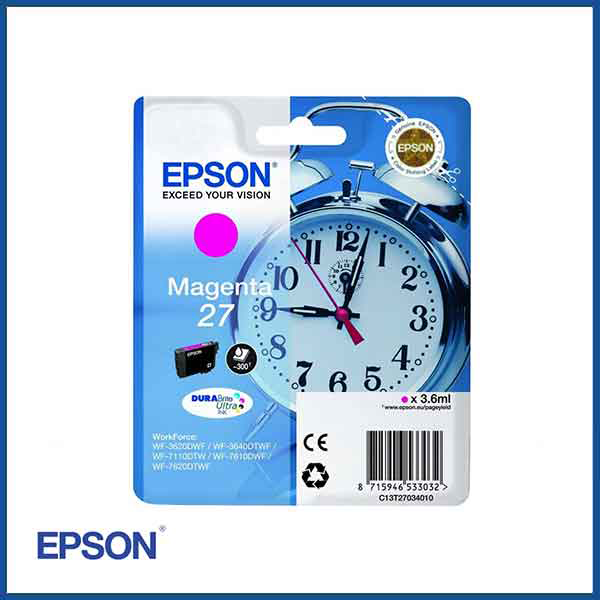 Epson T02703 Magenta Ink Cartridge