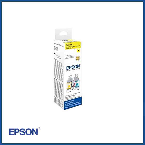  Epson T6644 Yellow Ink Bottle Cartridge