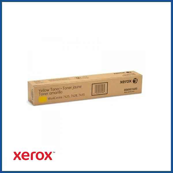  Xerox 7545 Original Yellow Toner Cartridge (006R01518) 