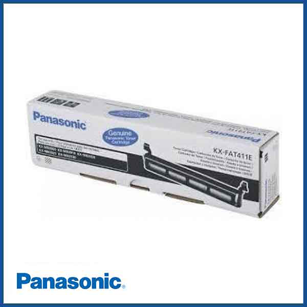 Panasonic KX FAT-411E Black Toner Cartridge