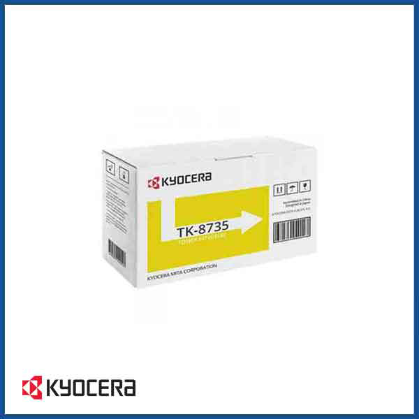 Kyocera TK-8735Y Yellow Toner (1T02XNANL0)