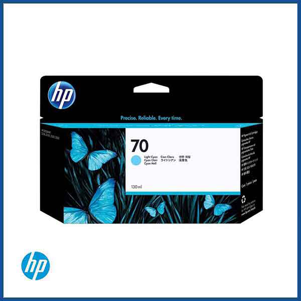  HP 70 Light Cyan Ink Cartridge (C9390A)