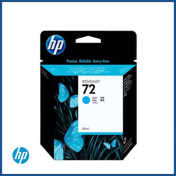 HP C9398A (72) Cyan Ink Cartridge 