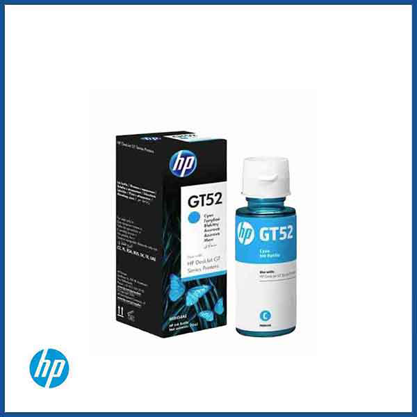 HP GT52 Cyan Ink Cartridge