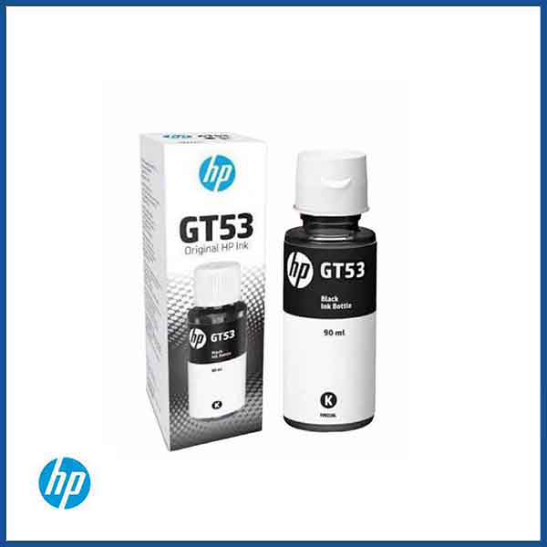 HP GT53 Black Ink Cartridge 