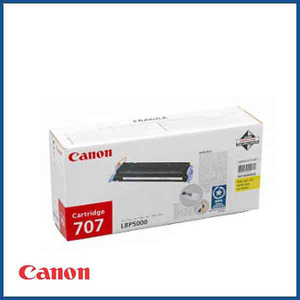 Canon Original Toner 707 Yellow