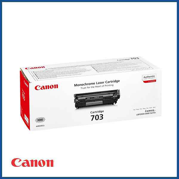 Canon CRG 703 Black Toner Cartridge