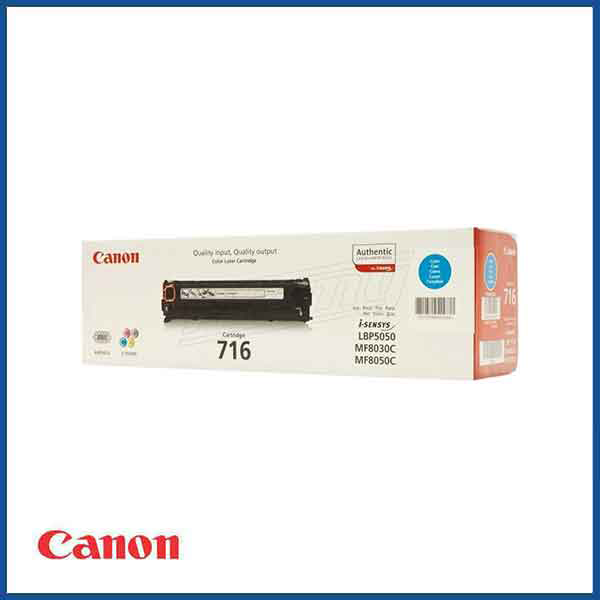  Canon CRG 716 Cyan Toner Cartridge