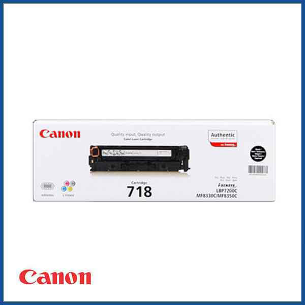 Canon CRG 718 Black Toner Cartridge