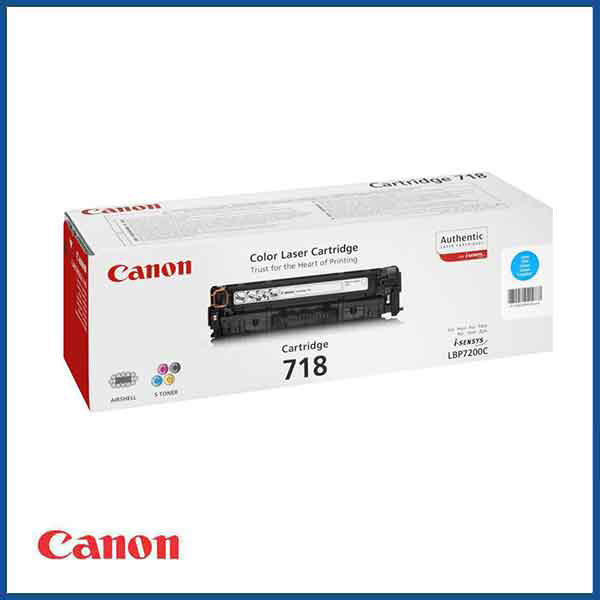 Canon CRG 718 Cyan Toner Cartridge