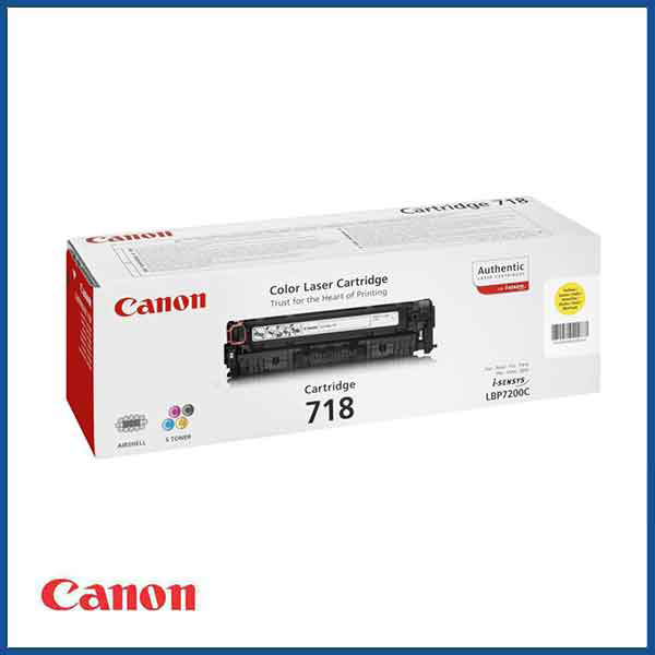  Canon CRG 718 Yellow Toner Cartridge