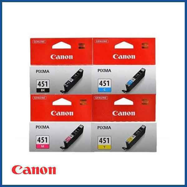 Canon 451 Ink Cartridge 4-Color Set