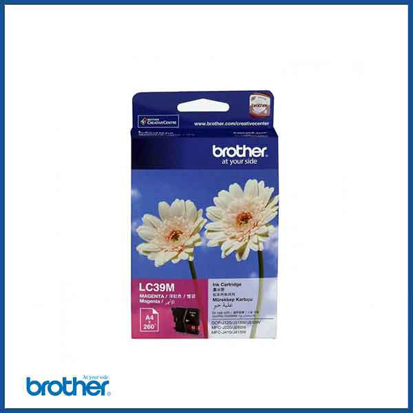  Brother LC39 Magenta Ink Cartridge (LC39MA)