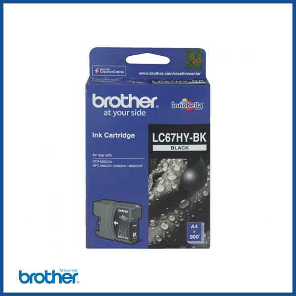  Brother LC 67 Ink Cartridge in Black (model code: LC67BK)