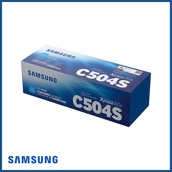 Samsung CLT-504 Cyan Toner Cartridge