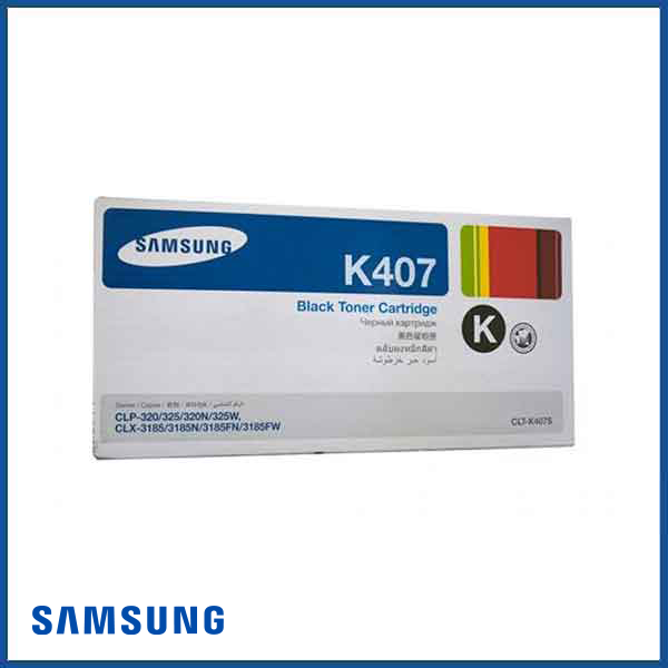 Samsung CLT-C407S Black Toner Cartridge