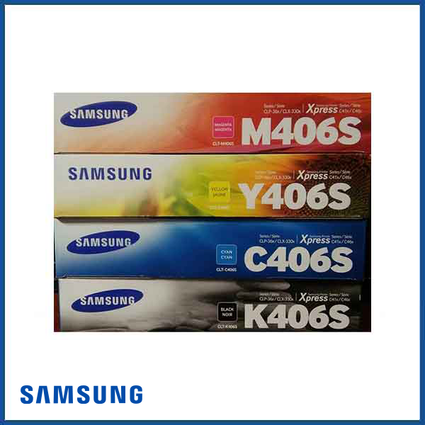 Original Samsung 406 Toner Cartridge Set