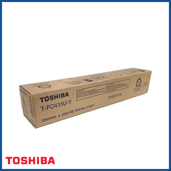  Toshiba TFC415 Yellow Original Toner (T-FC415U-Y) in Qatar