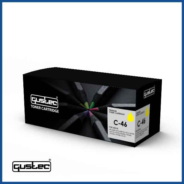 GUSTEC Canon G-46 Yellow Compatible Toner  in Qatar
