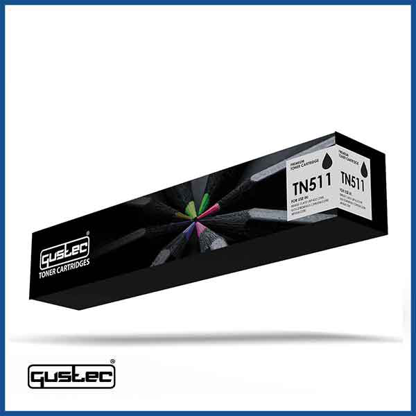 GUSTEC Konica Minolta TN 511 Black Compatible Toner in Qatar