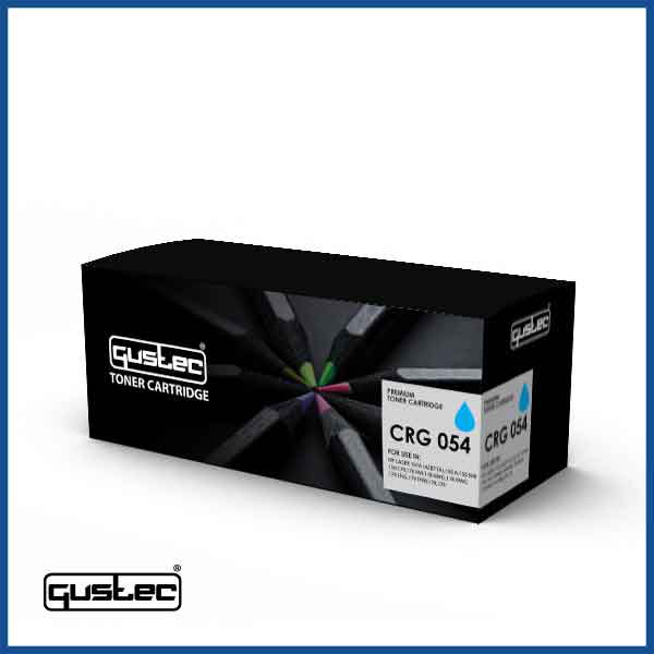 GUSTEC CRG 054 Cyan Compatible Toner in Qatar