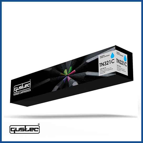 GUSTEC Konica Minolta TN321 Cyan Compatible Toner in Qatar