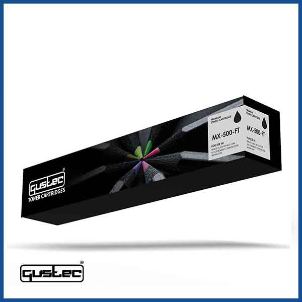 GUSTEC Sharp MX 500 FT Black Compatible Toner  in Qatar
