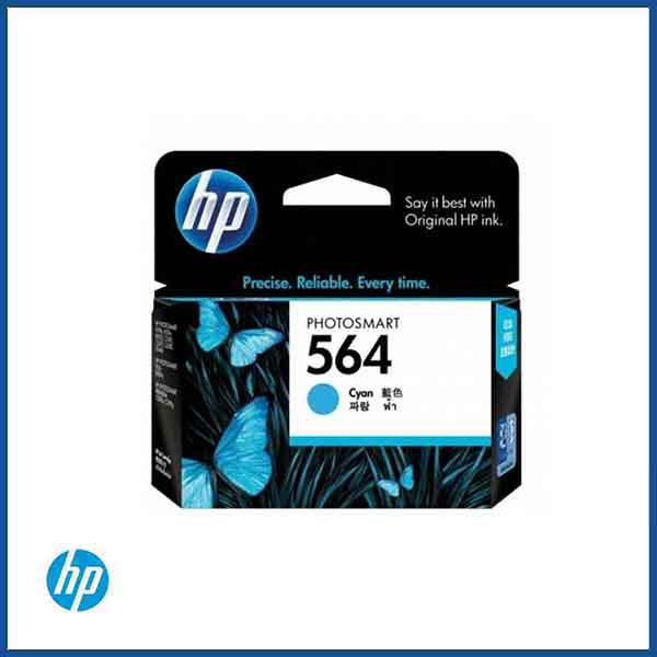 HP 564 Cyan Ink Cartridge in Qatar