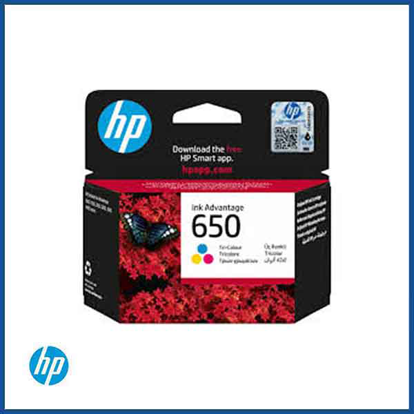 HP 650 Color Ink Cartridge in Qatar