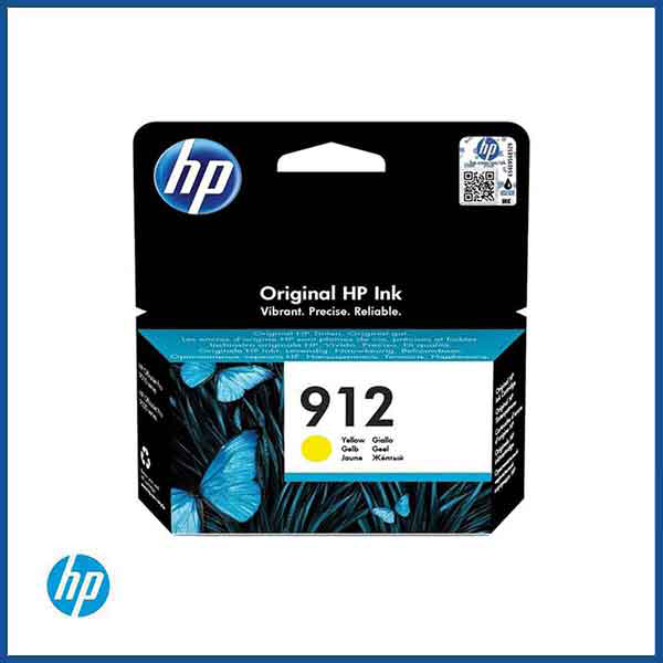 HP 912 Yellow Ink Cartridge in Qatar
