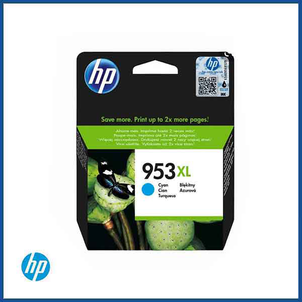  HP 953 XL Cyan Ink Cartridge in Qatar