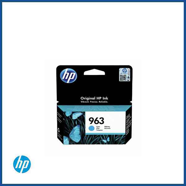 HP 963 Cyan Ink Cartridge  in Qatar
