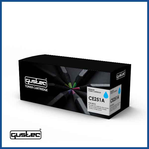 GUSTEC 504A (CE251A) Cyan Compatible Toner in Qatar
